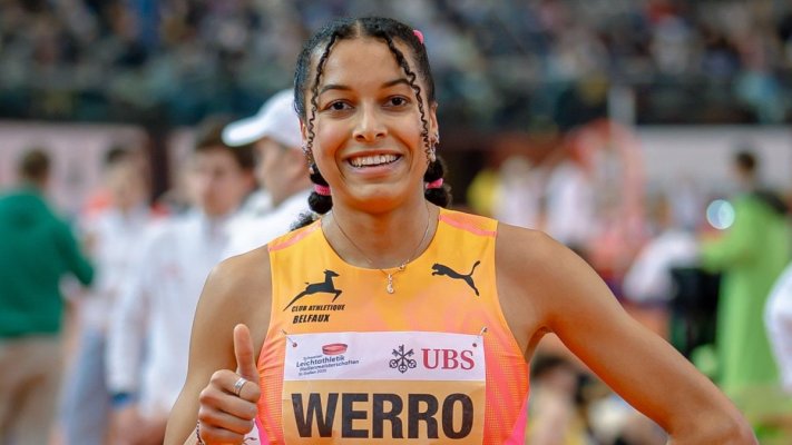 Atletism: Audrey Werro s-a apropiat de recordul mondial la 800 m, la reuniunea Diamond League de la Paris