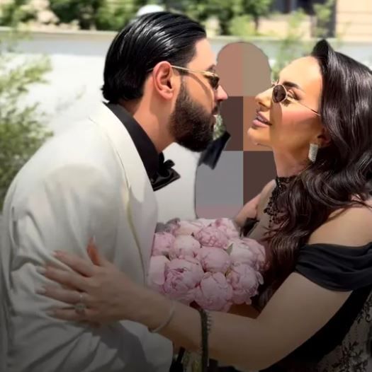 Primele imagini de la nunta lui Dani Stoian. Ce rochie de mireasa a ales nora lui Florin Salam