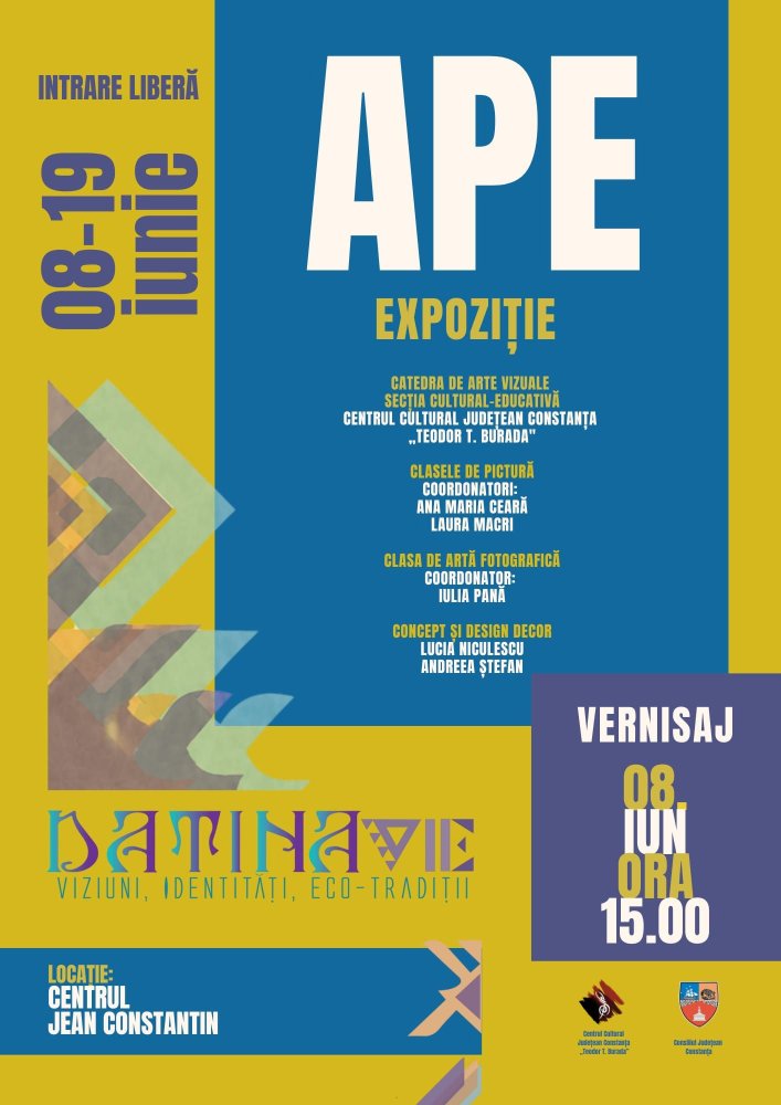 Centrul Cultural „Teodor T. Burada„ va invita la cea de-a doua editie a proiectului „Datina VIE: Viziuni, Identitati, Eco-traditii” Centrul Cultural „Teodor T. Burada„ va invita la cea de-a doua editie a proiectului „Datina VIE: Viziuni, Identitati, Eco-traditii”