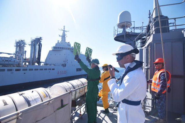 Fregata „Regina Maria” se afla in misiuni sub egida Uniunii Europene in Marea Mediterana Fregata „Regina Maria” se afla in misiuni sub egida Uniunii Europene in Marea Mediterana