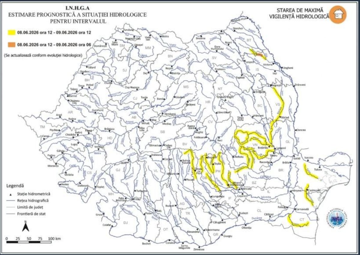 Alerta de inundatii in judetul Constanta! Vezi ce spun specialistii 