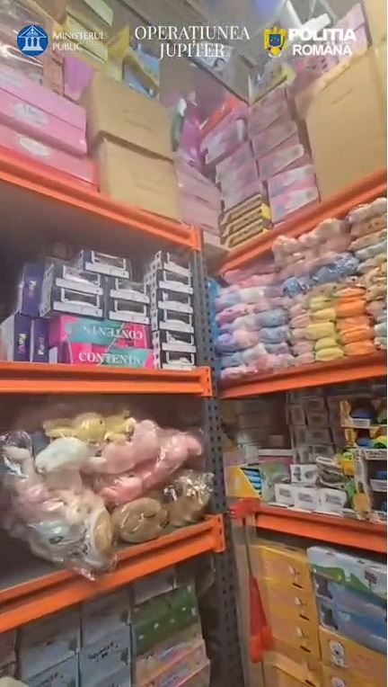 Perchezitii la Constanta, in cadrul Operatiunii JUPITER! Au fost descoperite produse contrafacute. Video