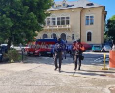 Inculpații din dosarul „Calul Troian” au fost aduși la Tribunalul Constanța: se verifică măsurile preventive Inculpații din dosarul „Calul Troian” au fost aduși la Tribunalul Constanța: se verifică măsurile preventive