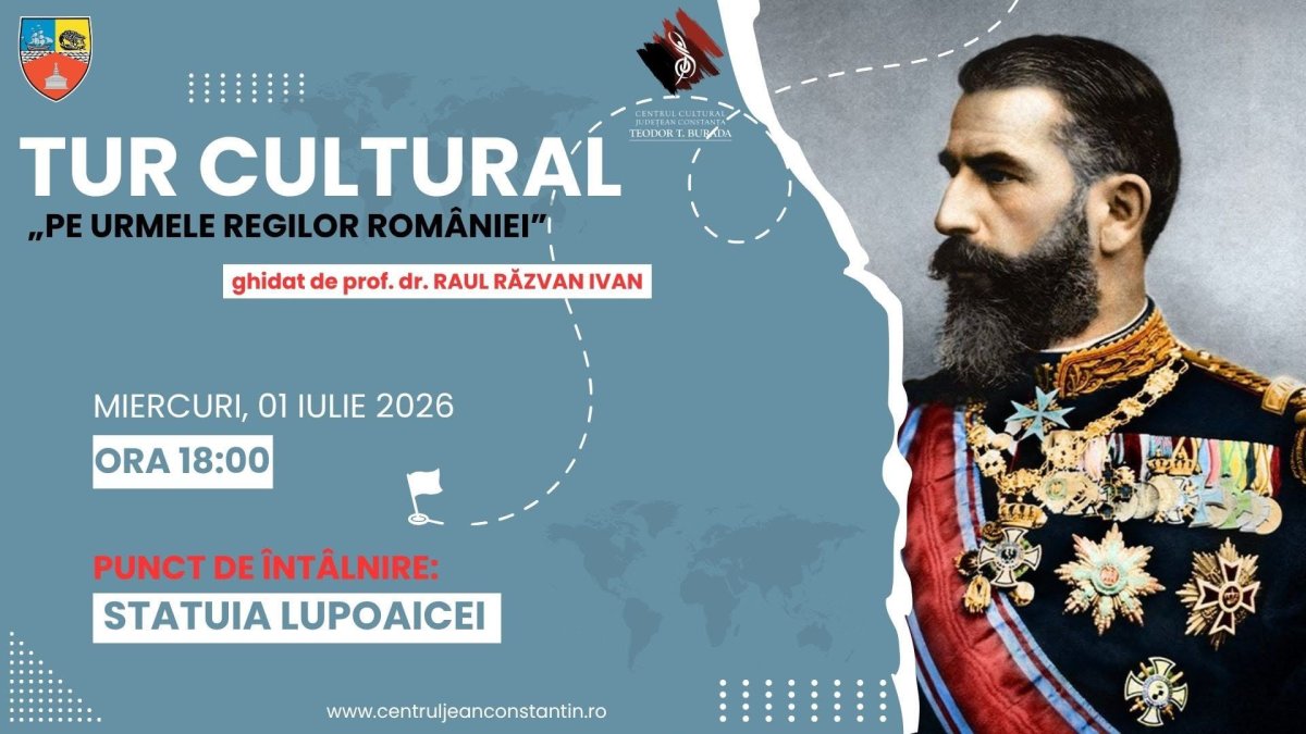 &bdquo;Pe urmele Regilor Romaniei&rdquo; &ndash; tur cultural-educativ dedicat patrimoniului regal al Constantei