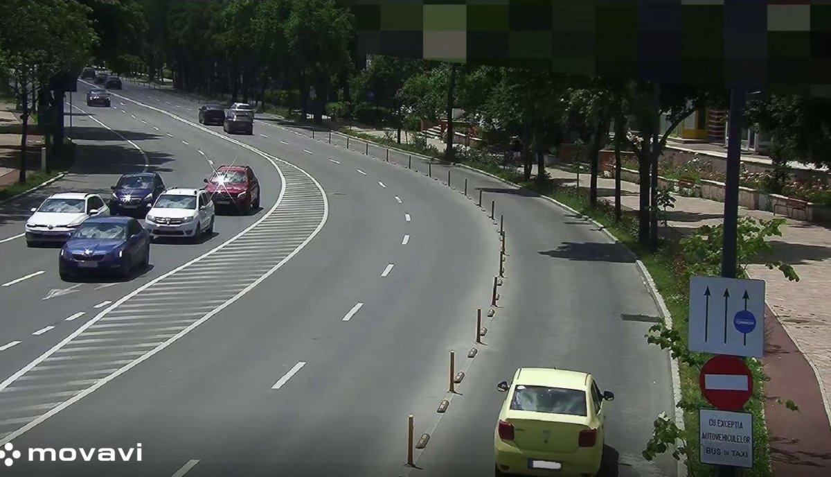 Atentie! soferii care circula pe benzile destinate transportului in comun sunt monitorizati si sanctionati. Video