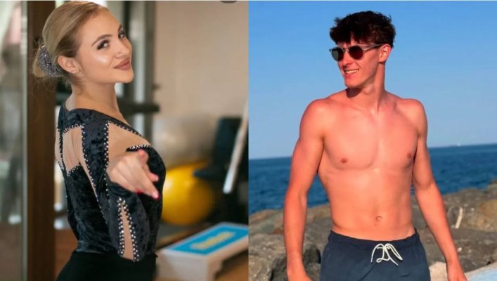 Sabrina Voinea, acuzată că și-a lovit iubitul. Gimnastul Șerban Cotîrlan a mers la IML