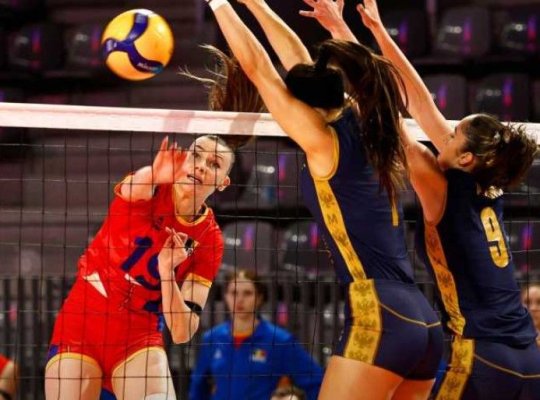 Volei feminin: România, învinsă de Muntenegru în Liga Europeană