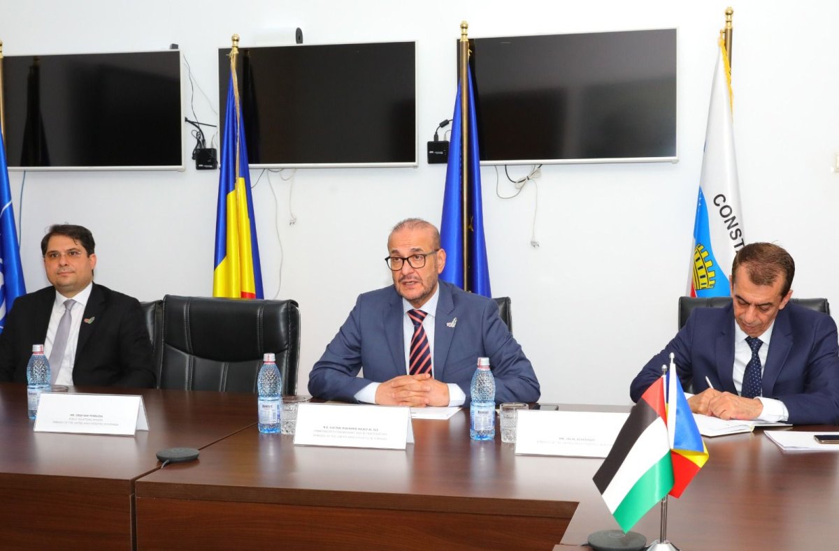 Vergil Chitac s-a intalnit cu Ambasadorul Emiratelor Arabe Unite in Romania