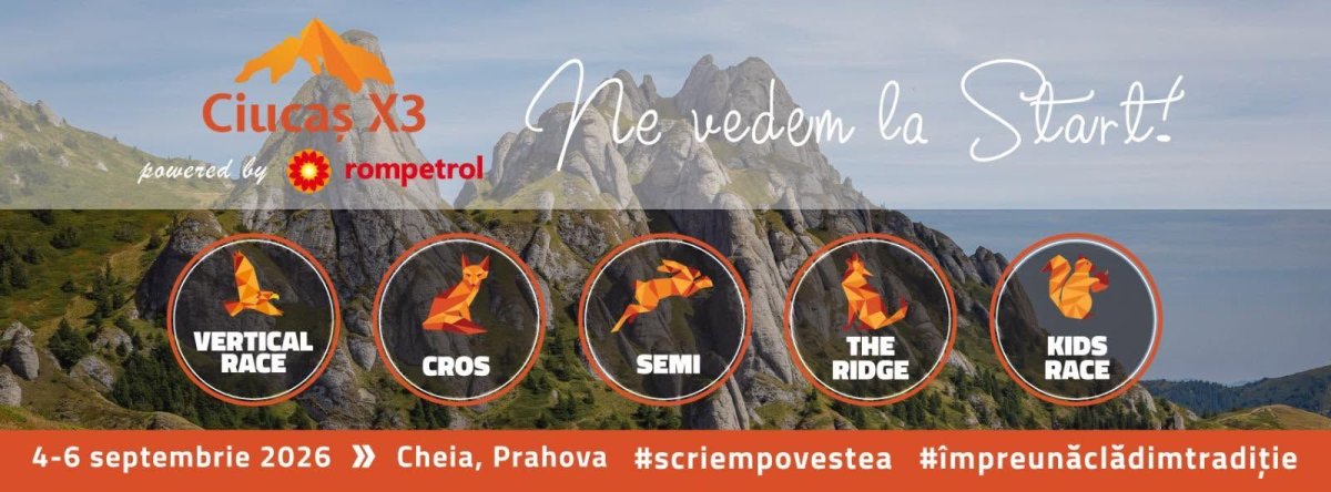 Au inceput inscrierile la CiucasX3 powered by Rompetrol. Cand va avea loc evenimentul? Au inceput inscrierile la CiucasX3 powered by Rompetrol. Cand va avea loc evenimentul?