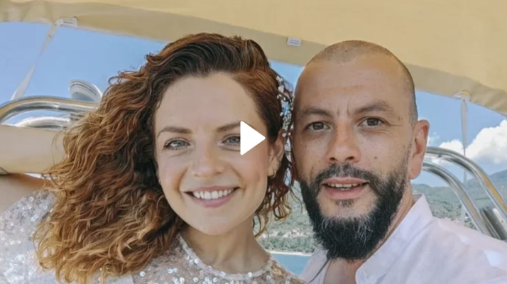 Vichi Răileanu și Adrian Ștefănescu s-au căsătorit! Primele imagini de la nunta actriței