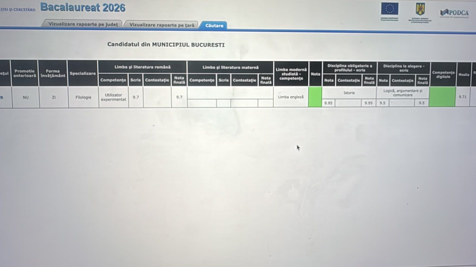 Horia Constantinescu, seful OPC, are cu ce sa se mandreasca! Vezi ce nota a obtinut fiica sa la BAC. Video Horia Constantinescu, seful OPC, are cu ce sa se mandreasca! Vezi ce nota a obtinut fiica sa la BAC. Video