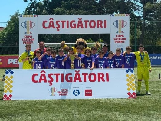 Primăria Valu lui Traian felicită echipa de fotbal a Școlii Gimnaziale Nr. 1 din Valu lui Traian pentru câștigarea Cupei Satelor Penny, categoria Băieți U13!