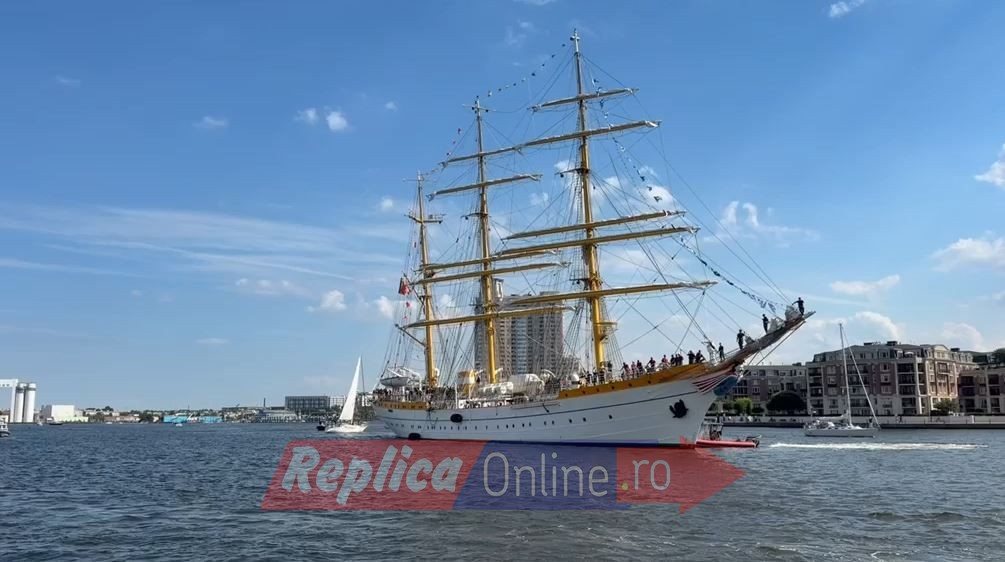 Emotie si istorie: Nava scoala &bdquo;Mircea&rdquo; revine la New York dupa 50 de ani