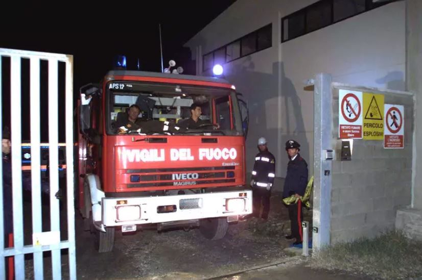 Doi morti si doi raniti in centrul Italiei, dupa o explozie la un depozit al unei fabrici de artificii in provincia Rieti