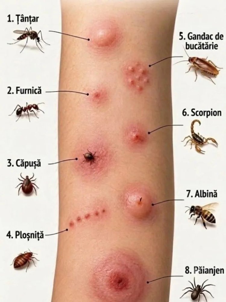Muscaturile de insecte care pot deveni periculoase. Cum le recunosti si cand trebuie sa mergi urgent la medic Muscaturile de insecte care pot deveni periculoase. Cum le recunosti si cand trebuie sa mergi urgent la medic