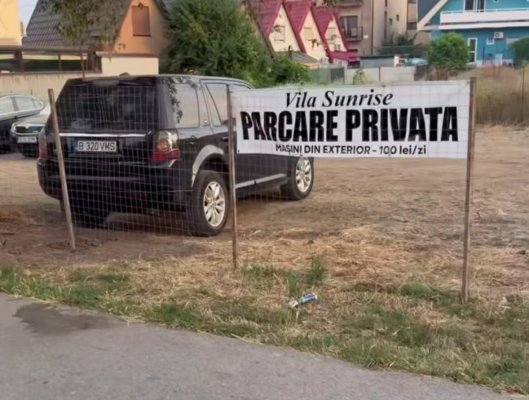 O zi de parcare la Costinești... a ajuns să coste de trei ori mai mult decât în alte stațiuni! Video