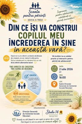 Primăria Năvodari a organizat a 3-a ediție a programului Școala pentru părinți