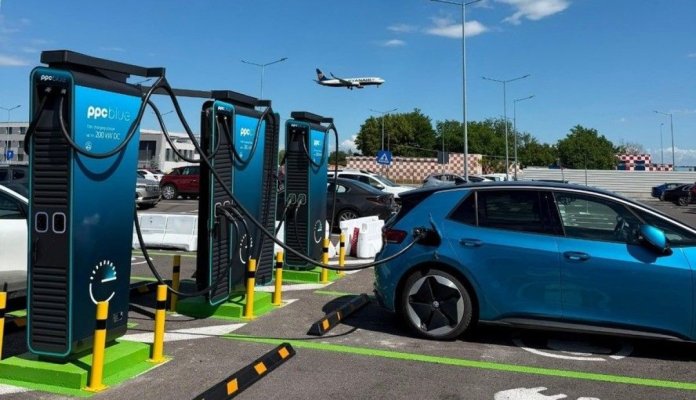 PPC Blue a inaugurat 7 stații ultra-rapide de încărcare la Aeroportul Henri Coandă