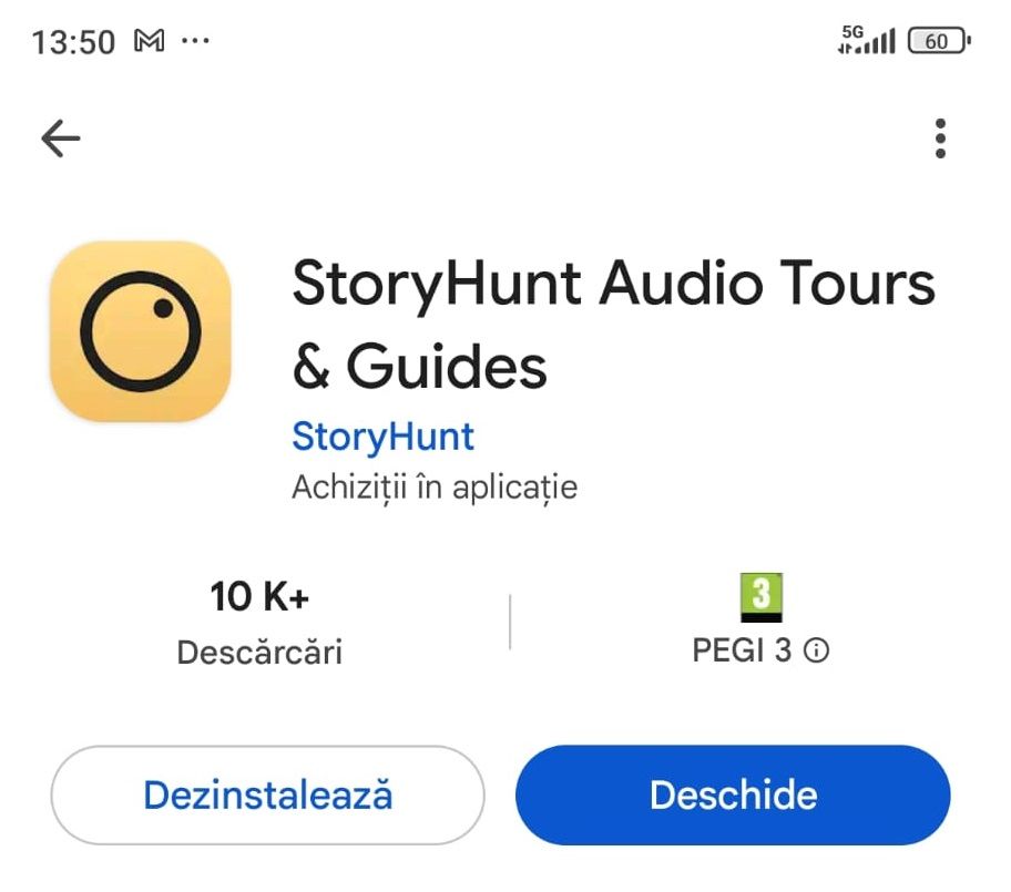 Primaria Constanta lanseaza aplicatia de trasee turistice StoryHunt Audio Tours & Guides Primaria Constanta lanseaza aplicatia de trasee turistice StoryHunt Audio Tours & Guides