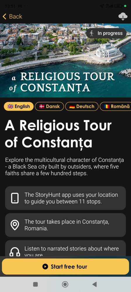 Primaria Constanta lanseaza aplicatia de trasee turistice StoryHunt Audio Tours & Guides Primaria Constanta lanseaza aplicatia de trasee turistice StoryHunt Audio Tours & Guides