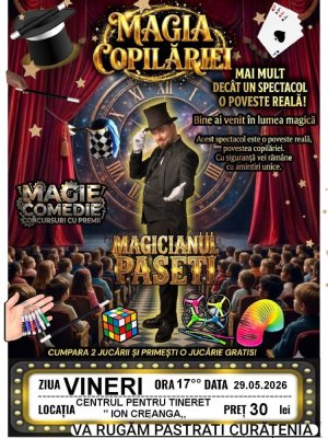 Primăria Tuzla invitație la spectacol de magie