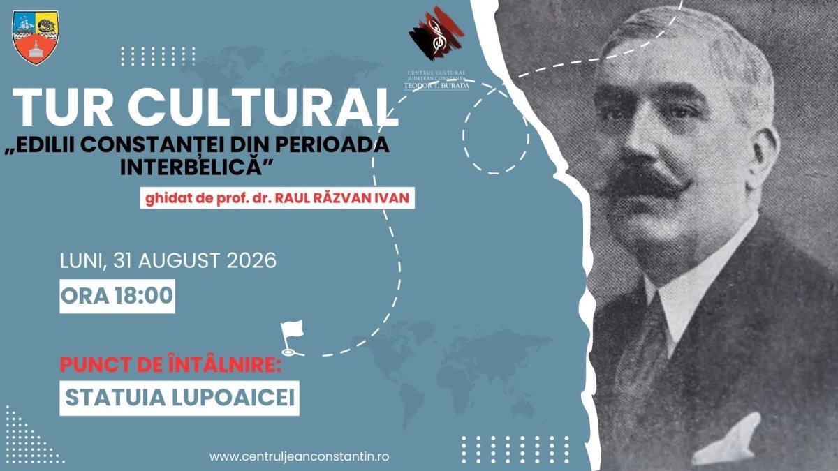 &bdquo;Edilii Constantei din perioada interbelica&rdquo; &ndash; un nou tur cultural prin istoria orasului