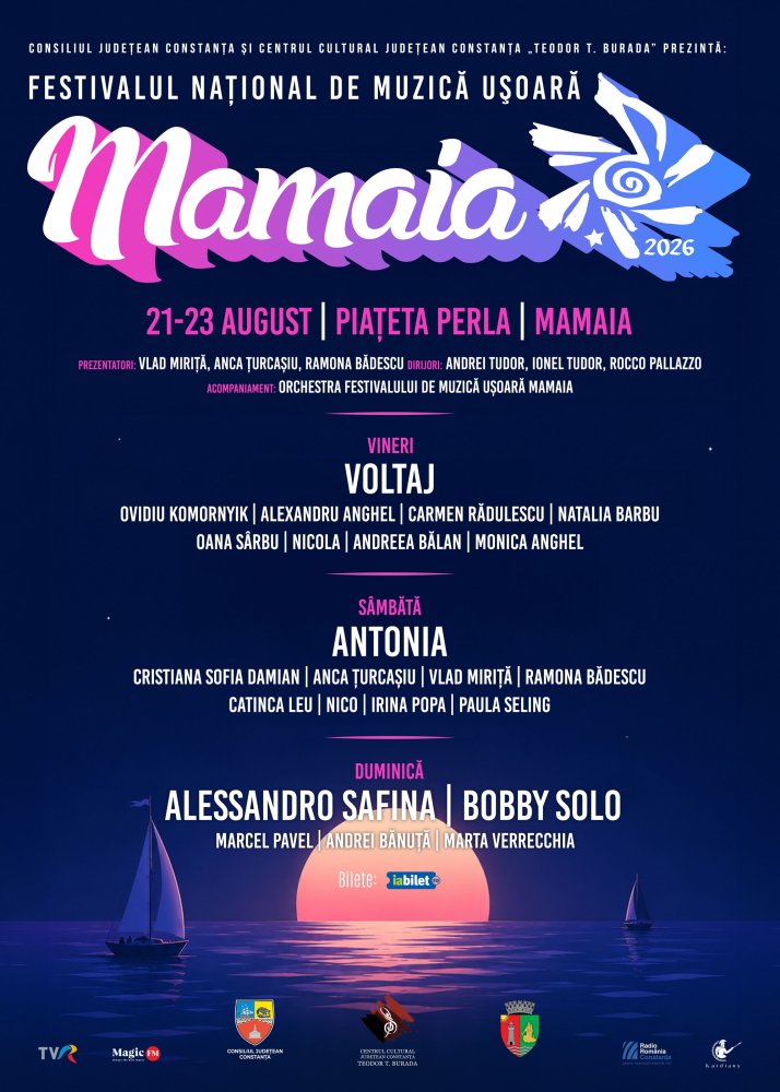 Festivalul National de Muzica Usoara „Mamaia” ajunge la cea de-a 63-a editie! Vezi ce artisti vor canta anul acesta! Festivalul National de Muzica Usoara „Mamaia” ajunge la cea de-a 63-a editie! Vezi ce artisti vor canta anul acesta!