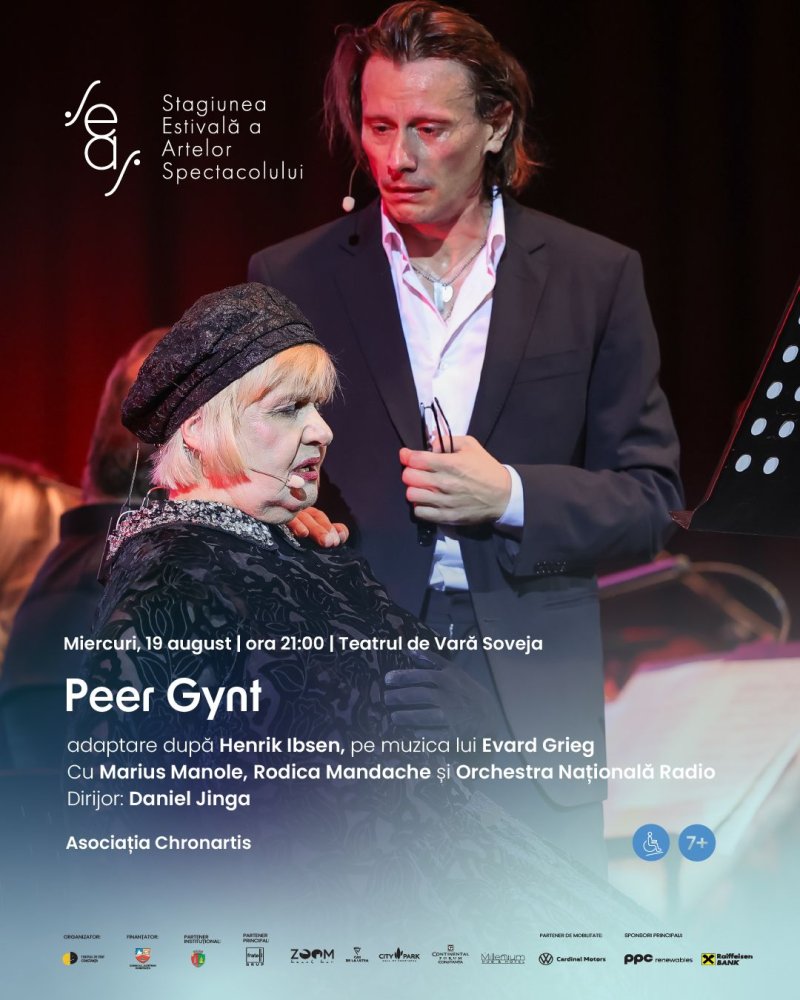 Marius Manole este Peer Gynt la SEAS 2026