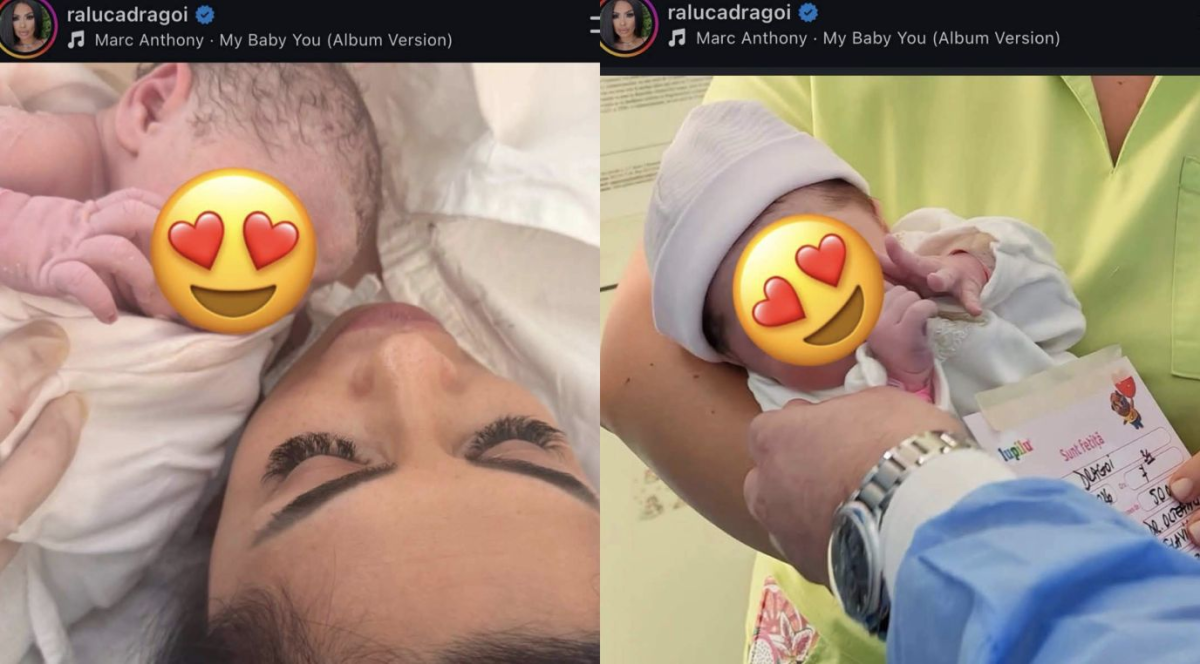 Raluca Dragoi, mama pentru a doua oara! Artista a adus pe lume o fetita perfect sanatoasa Raluca Dragoi, mama pentru a doua oara! Artista a adus pe lume o fetita perfect sanatoasa
