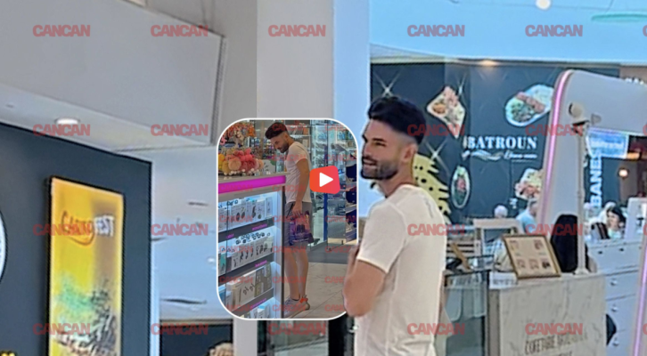 Edward Sanda și-a făcut de cap fără Cleopatra Stratan! Cine l-a făcut să zâmbească la mall