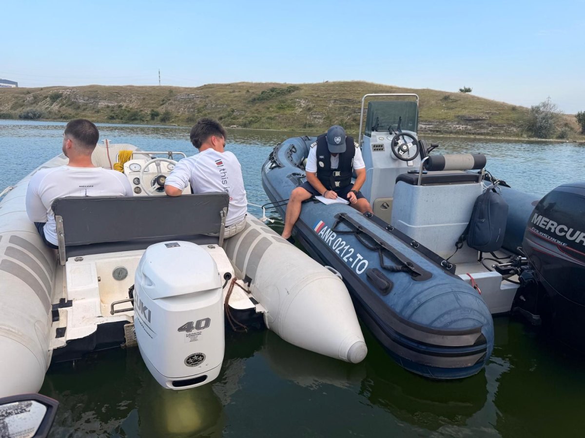 Au fost aplicate amenzi in valoare de 250.500 de lei in cadrul controalelor privind siguranta navigatiei in zonele de agrement nautic