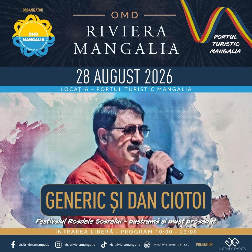 Riviera Mangalia va invita la petrecere si sport in ultimele zile ale verii 2026 Riviera Mangalia va invita la petrecere si sport in ultimele zile ale verii 2026