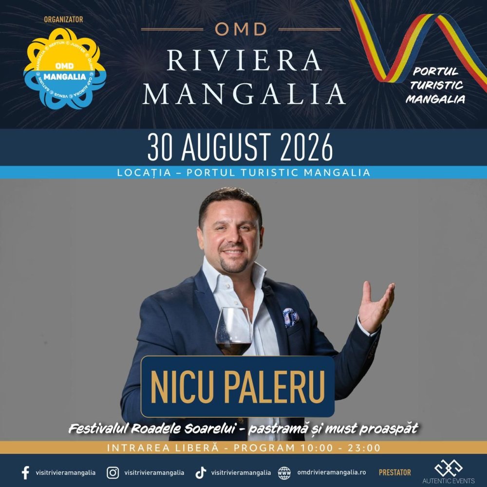Riviera Mangalia va invita la petrecere si sport in ultimele zile ale verii 2026 Riviera Mangalia va invita la petrecere si sport in ultimele zile ale verii 2026