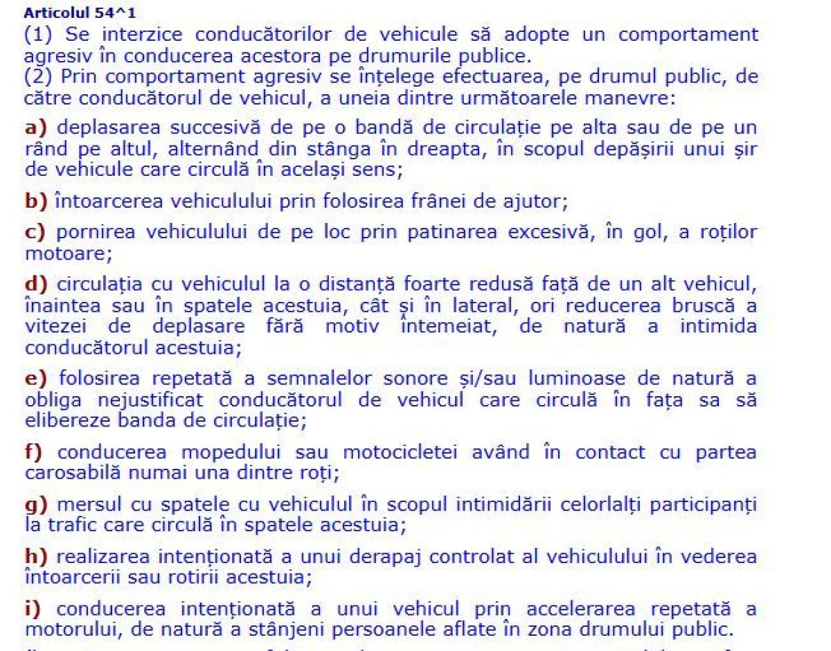 Manevra riscanta si comportament agresiv al unui sofer cu masina de Galati. Video