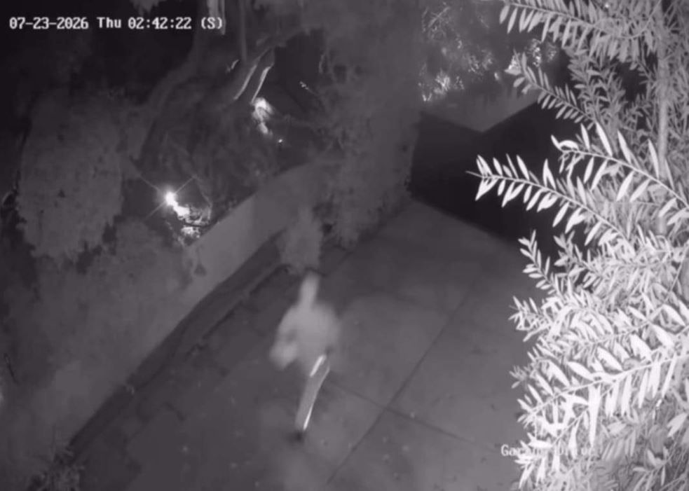 Casa lui Dragos Savulescu din Los Angeles a fost sparta! Imagini de pe camerele de supraveghere