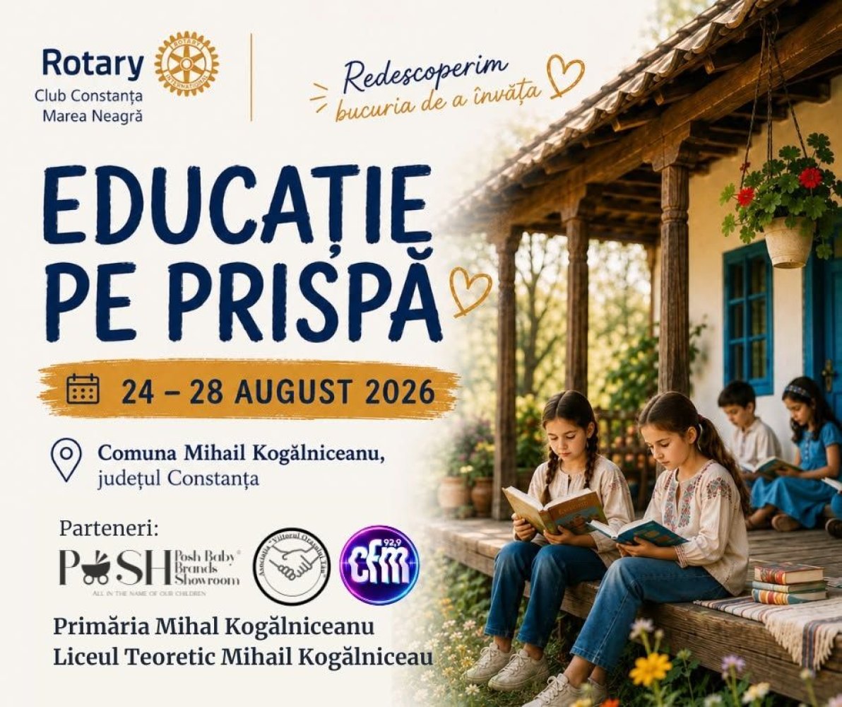 &bdquo;Educatie pe Prispa&rdquo;: Un nou inceput prin joc si prietenie pentru copiii din Mihail Kogalniceanu si Piatra