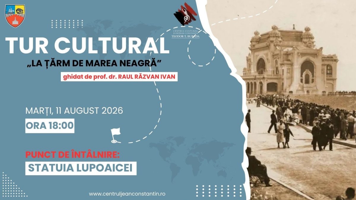 Centrul Cultural „Teodor T. Burada” invita constantenii la o calatorie prin istoria maritima a Constantei Centrul Cultural „Teodor T. Burada” invita constantenii la o calatorie prin istoria maritima a Constantei