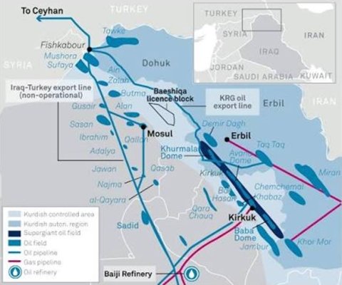 Turcia şi Irak au semnat un acord pe un an pentru funcţionarea conductei petroliere Irak–Turcia