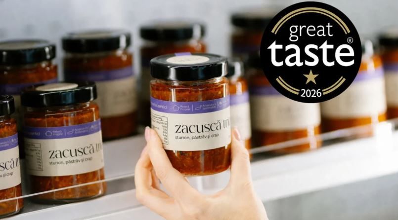 Zacusca Trio ARCA, prima zacusca din Romania premiata Great Taste