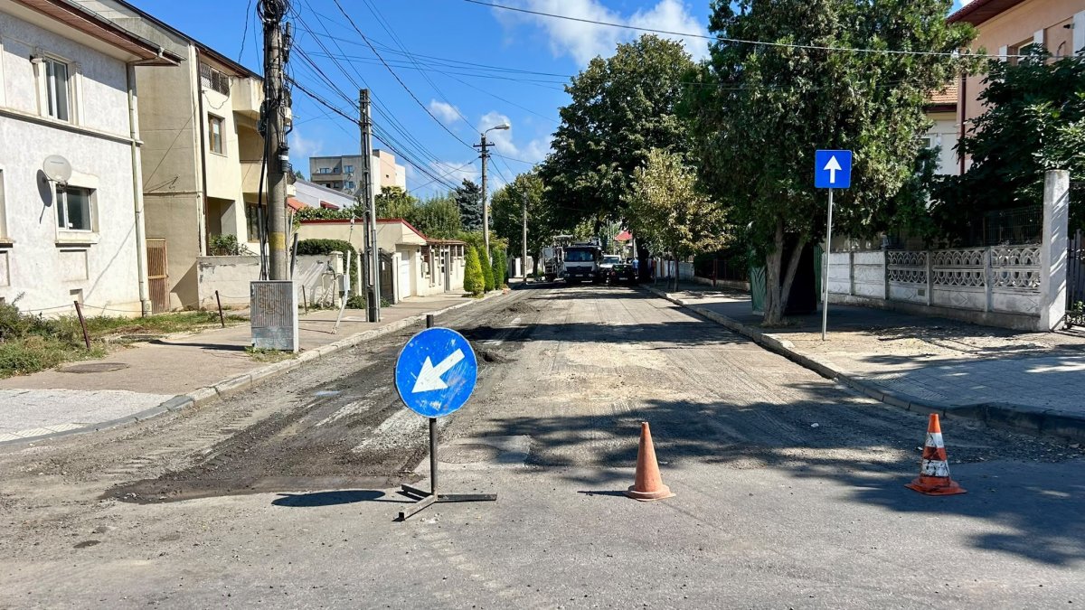 Restrictii de trafic rutier pe strada Turda din cartierul Faleza Nord pentru lucrari de asfaltare