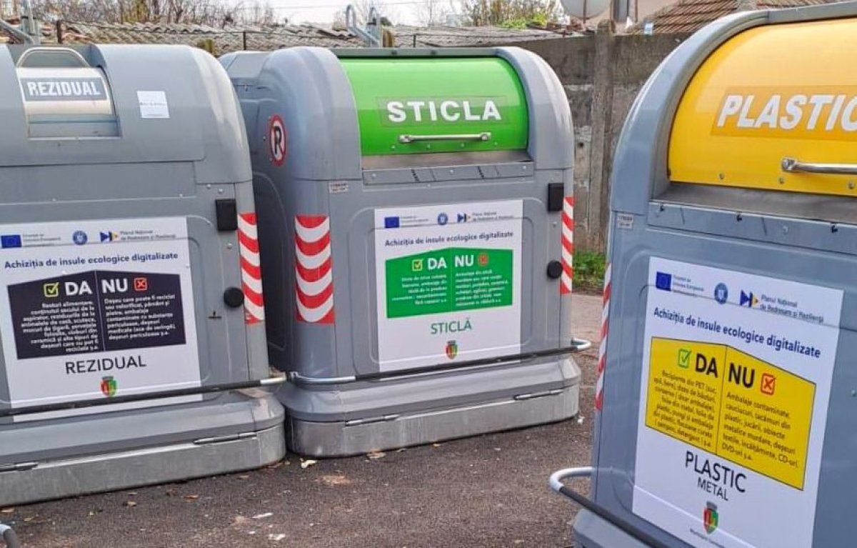 Cele 275 de insule ecologice din municipiul Constanta devin operationale
