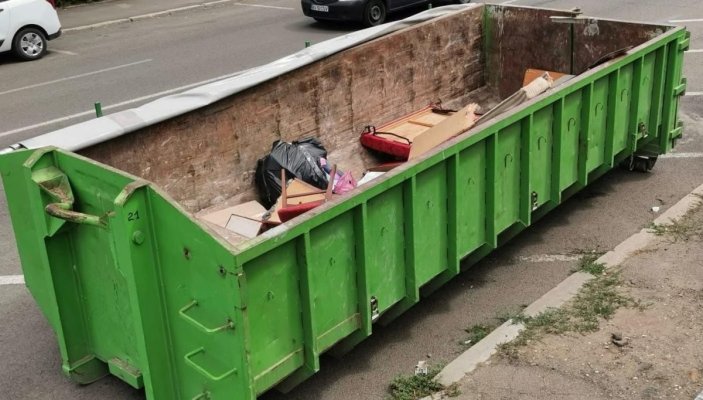 Containere speciale pentru deșeuri voluminoase amplasate în cartierele KM 4-5 și KM 5