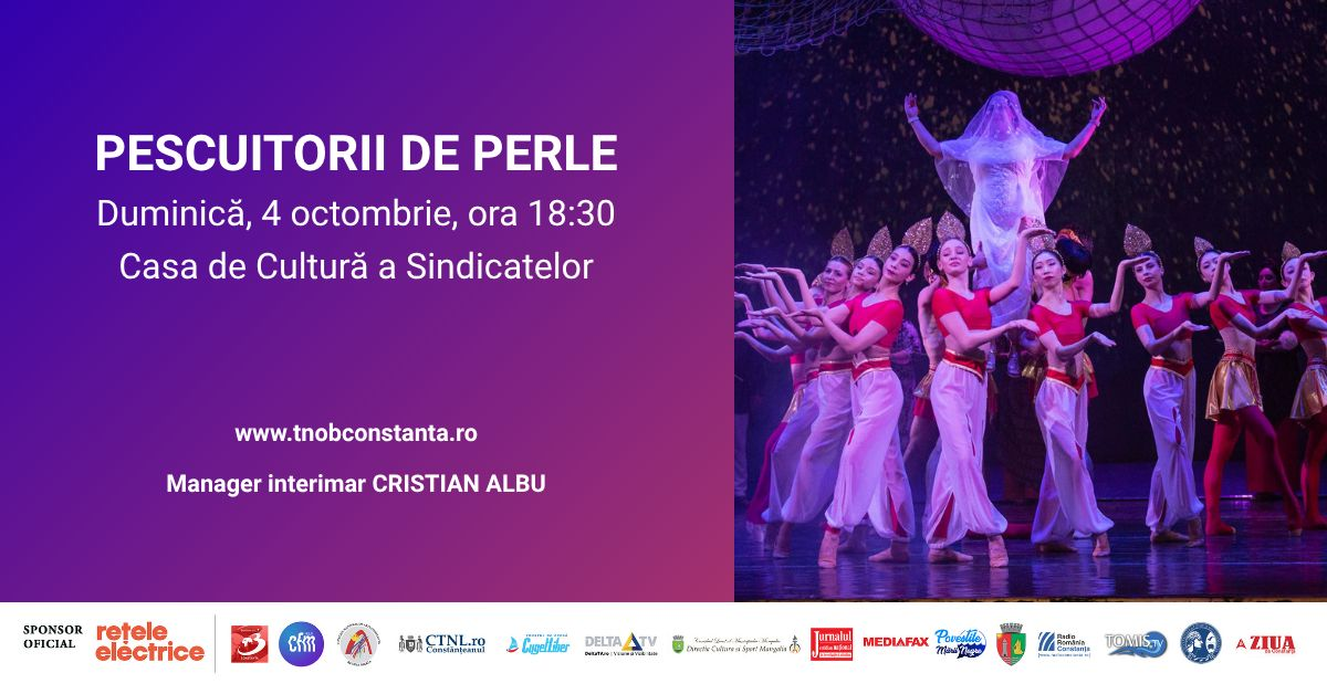 Cat de departe poate merge iubirea pentru a invinge destinul? „Pescuitorii de perle” la Constanta Cat de departe poate merge iubirea pentru a invinge destinul? „Pescuitorii de perle” la Constanta