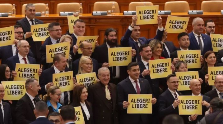 AUR, pe primul loc în intenția de vot! La ce distanță sunt PSD, PNL și USR