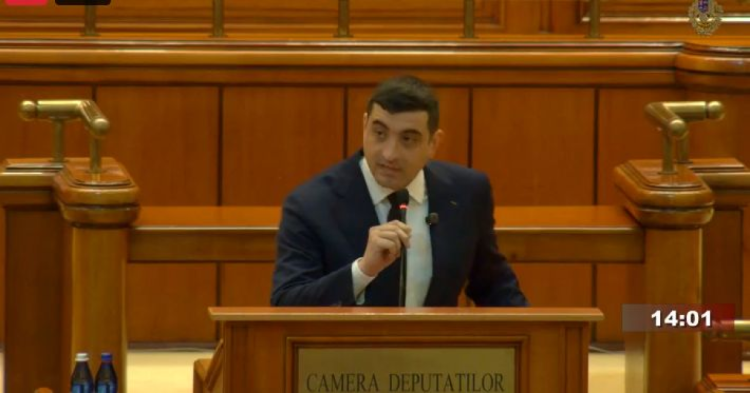Tensiuni în Parlament la votul pentru Guvernul Mureșan: George Simion condiționează susținerea cabinetului de eliberarea lui Călin Georgescu