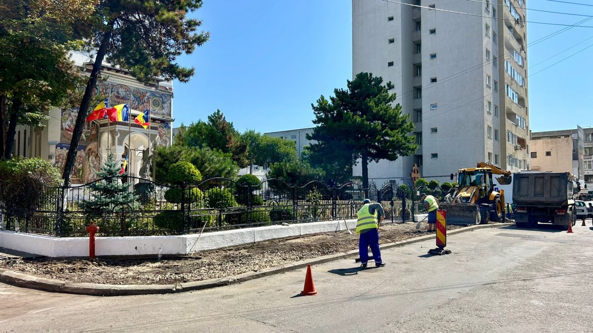 Echipele Confort Urban reabiliteaza strazile Ion Lahovari si Doctor Nicolae Sadoveanu