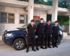 Cinci cetățeni străini, depistați de polițiștii de frontieră după ce au intrat ilegal în România