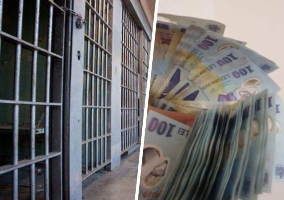Cam asta este România oameni buni. 1.346 de lei pe lună pentru un deținut, în timp ce un copil primește 292 de lei alocația