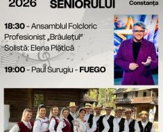 Cântec, emoție și o seară specială în Piața Ovidiu, de Ziua Seniorului