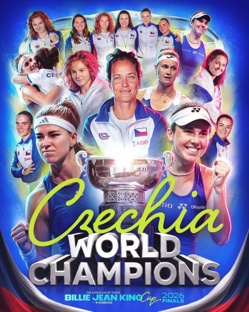 Cehia a castigat pentru a 12-a oara Billie Jean King Cup. Victorie cu 2-0 in finala cu Ucraina Cehia a castigat pentru a 12-a oara Billie Jean King Cup. Victorie cu 2-0 in finala cu Ucraina